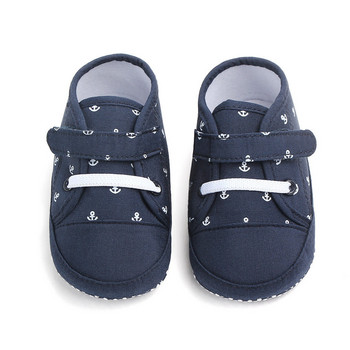 Обувки за новородени, малки деца Класически платнени бебешки обувки First Walker Fashion Baby Boys Girls Shoes Памучни ежедневни обувки Baby Girl Sneaker