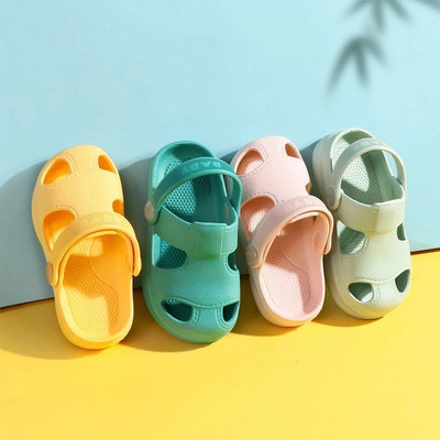 Summer New Baby Hole Shoes 2022 Παιδικά Ωραία αντιολισθητικά μαλακά πατώματα Old boys girl σανδάλια παραλίας 1 -5 ετών