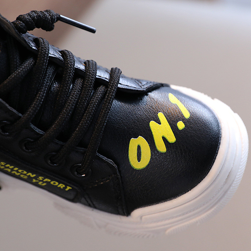 COZULMA Copii Toamna Iarna Pantofi 1-6 Ani Copii Copii Mici Cizme Moda Fete Baieti Cizme scurte Pantofi din piele moale 21-30