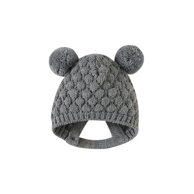 Βρεφικά παπούτσια για νεογέννητα πλεκτά βρεφικά κοριτσάκια Μπότες για αγόρια Χαριτωμένα παπούτσια για νήπιο με κόμπους πεταλούδας Ζεστά 0-18 εκατ. Αξεσουάρ Καπέλα Γάντια