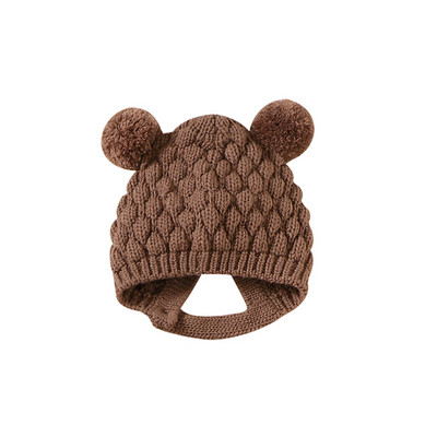 Βρεφικά παπούτσια για νεογέννητα πλεκτά βρεφικά κοριτσάκια Μπότες για αγόρια Χαριτωμένα παπούτσια για νήπιο με κόμπους πεταλούδας Ζεστά 0-18 εκατ. Αξεσουάρ Καπέλα Γάντια