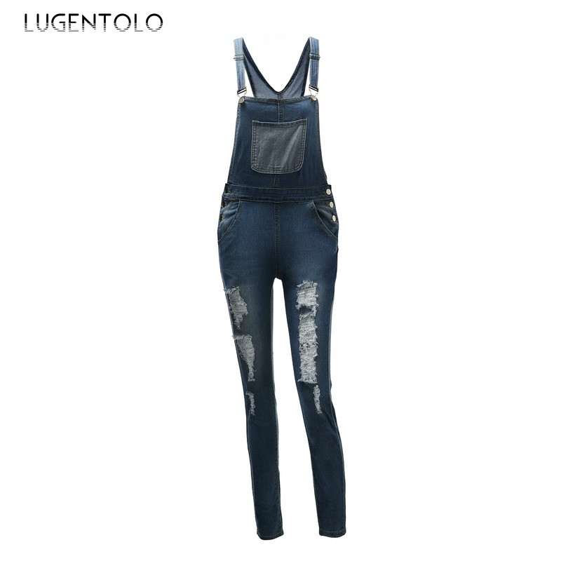 Σκισμένα τζιν φόρμες Γυναικείες καλοκαιρινές φόρμες γυναικεία τζιν