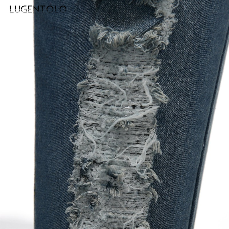 Σκισμένα τζιν φόρμες Γυναικείες καλοκαιρινές φόρμες γυναικεία τζιν