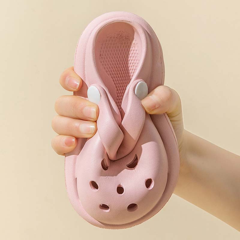 Sandale de vară pentru copii Bebeluși, băieți, fete, pantofi urâți, sandale pentru bebeluși, cu toc plat, papuci solidi, moi, anti-alunecare, pantofi de grădină pentru copii