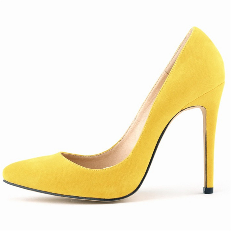 Mäkké flock plytké módne vysoké podpätky topánky dámske lodičky jesenné špicaté špičky dámske pracovné fialové červené ihličkové topánky pre nevestu párty