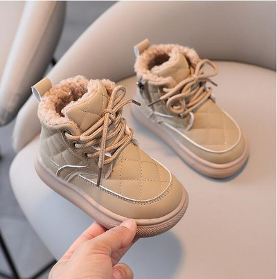 Jesenné nové detské krátke čižmy, mäkké pohodlné členkové čižmy pre chlapcov a dievčatá, módne jednoduché čižmy