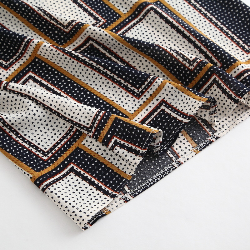 Ležerna ženska bluza od šifona Ženska karirana kratka majica s krilima šišmiša kratkih rukava Ljetne majice velikih veličina