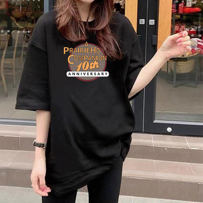 Ljeto 2022. Nova pamučna majica kratkih rukava s crtanim filmovima Ženska korejska kawaii labava prevelika majica za sve za djevojke iz 90-ih