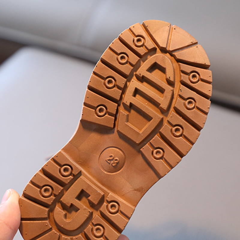 Pantofi pentru copii Moda Piele Confortabile Copii Cizme scurte Toamna Iarna Băieți Sport Alergare Fete Cizme casual Snow Martin