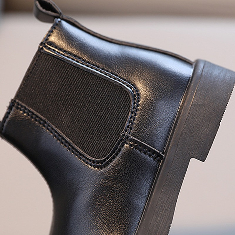 Παιδικές μπότες μόδας 2023 Φθινόπωρο Χειμώνας ζεστά παπούτσια για χιόνι Βρεφικά παιδικά κορίτσια αγόρια καθημερινά παπούτσια Ρετρό δερμάτινες μπότες κορυφαίας ποιότητας