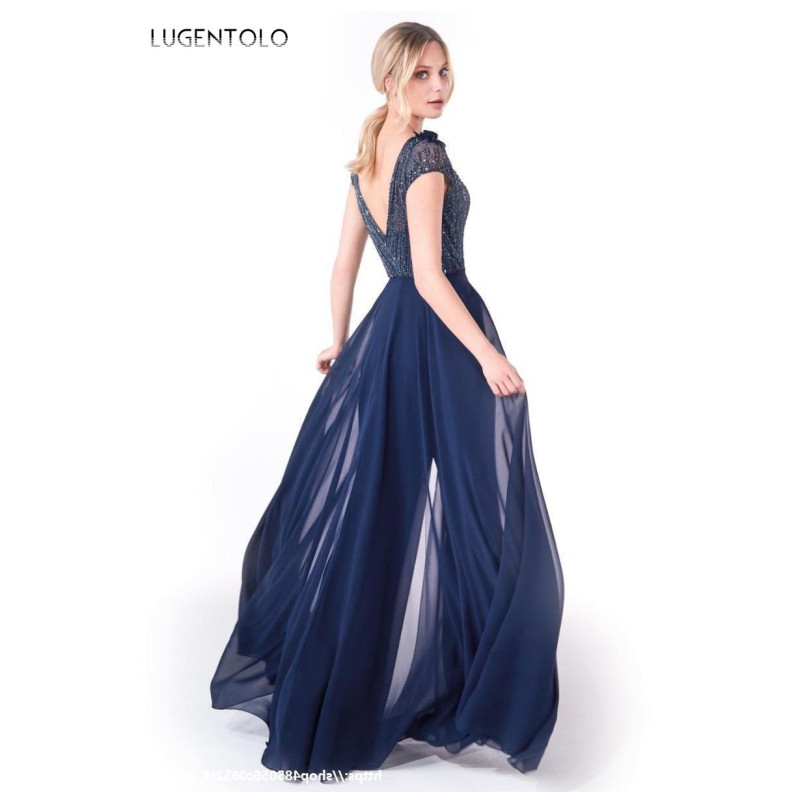 Salopetă elegantă pentru femei, de petrecere cu paiete, talie înaltă, șifon, damă, sexy, cu decolteu în V, plasă, subțire, strălucitoare, fără mâneci, salopete lungi la modă