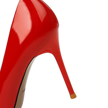 Plus Size 34-43 Λουστρίνι συνοπτικά γυναικεία παπούτσια Φθινοπωρινά ψηλοτάκουνα γυναικεία στιλέτο Σέξι παπούτσια εργασίας για πάρτι Χακί ροζ
