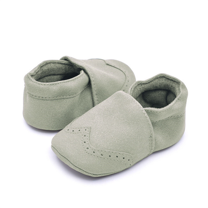 Detské vysoko kvalitné nubukové kožené topánky pre dojčatá, batoľatá, dievčatká, chlapcov, mäkké mokasíny, prvá prechádzka pre novorodencov