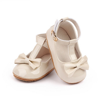 Нови обувки за момичета Пролет Есен Принцеси PU кожени обувки Сладки детски обувки с панделка Zapatos Para Bebe