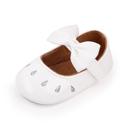 Nove cipele za djevojčice Proljeće Jesen Princess cipele od PU kože Slatke cipele s mašnom za malu djecu Zapatos Para Bebe