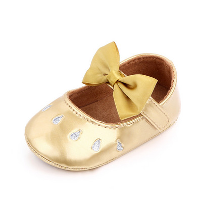 Nove cipele za djevojčice Proljeće Jesen Princess cipele od PU kože Slatke cipele s mašnom za malu djecu Zapatos Para Bebe