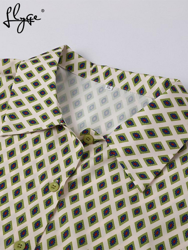 Dvodijelni set ženskih hlača na široke pruge Elegantni gornji dio dugih rukava i elastično odijelo s hlačama visokog struka Proljetna odijela s hlačama