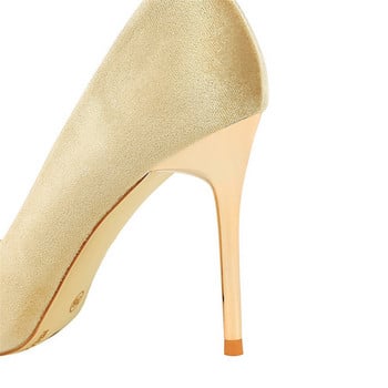 BIGTREE παπούτσια Designer Women Pumps Πολυτελής μεταλλική διακόσμηση Γυναικεία slip-on παπούτσια γραφείου Φόρεμα φθινόπωρο 2023