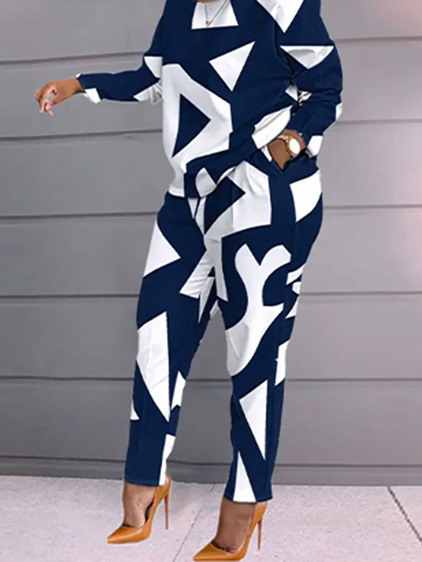 2022 Nový oblek, tepláková súprava, patchwork, dámska jar, jeseň, ležérny, s vreckami, dámska súprava s O-výstrihom a dlhým rukávom, domáce oblečenie, streetwear outfit