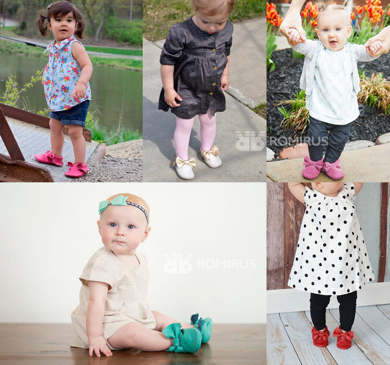 Βρεφικά παπούτσια Νεογέννητο Βρέφος Αγόρι Κοριτσάκι First Walker PU Καναπές Σόλα Πριγκίπισσα Παπιγιόν Κρόσσια νήπια Παπούτσια μωρού κούνιας Casual Μοκασίνια