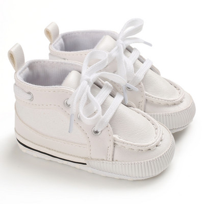 Băieți și fete, pantofi pentru bebeluși, cu tematică albă, sport casual, pantofi First Walker, pantofi confortabili, cu talpă moale, pantofi pentru copii mici.