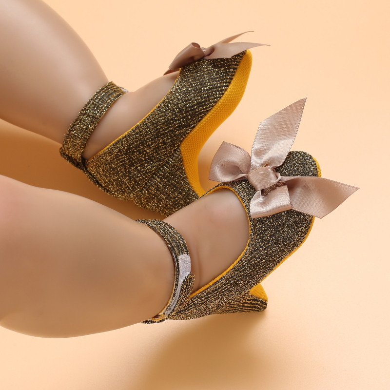 VALEN SINA 0-12M csecsemő újszülött kislány magassarkú cipő Princess Bow első születésnapi parti cipők fotó kellékek cipők