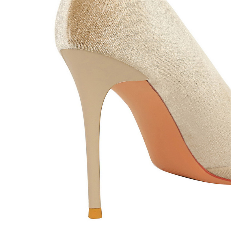 Marime Plus 34-43 Pompe de petrecere clasice, sexy, femei, cu vârf ascuțit, cu toc înalt, toamnă, cu fundătură, pantofi de birou pentru femei, rochie negru verde