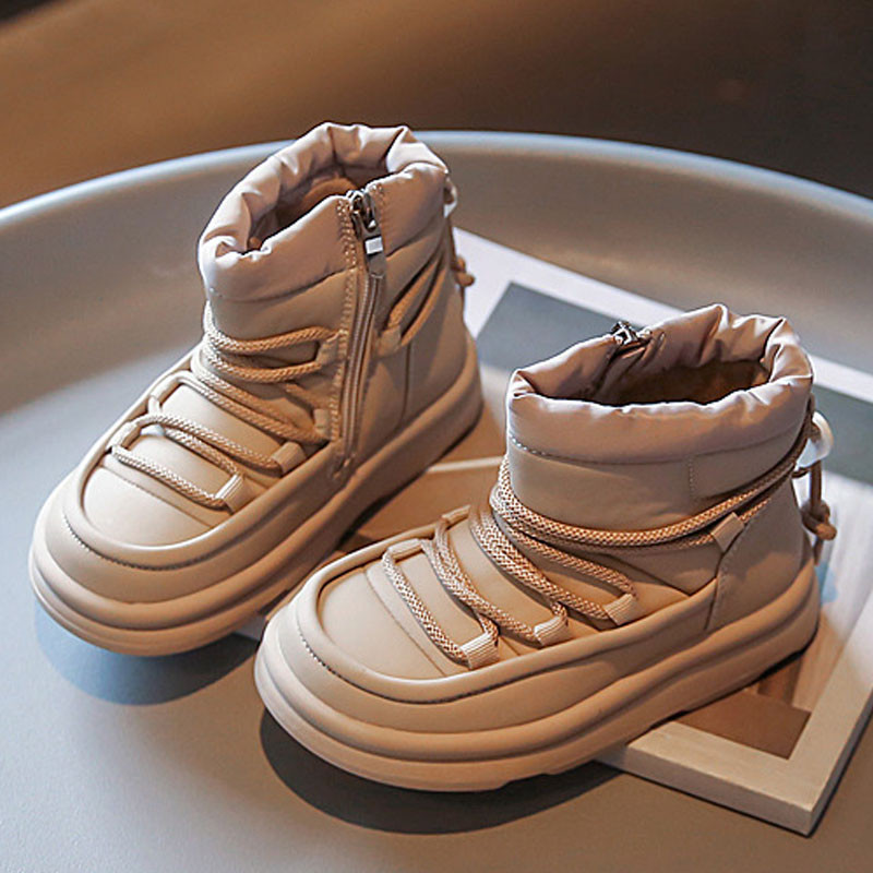 Cizme de iarnă pentru bebeluși Moda Casual Bebeluși Fetițe Băieți Pantofi calduri de pluș Pantofi moale pentru copii Pantofi sport pentru copii