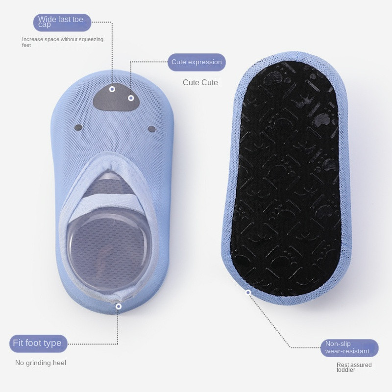 Pantofi de plajă pentru bebeluși, papuci pentru podea moale, pentru interior, snorkeling, șosete de înot, băieți și fete, anti-alunecare, acasă, desculți, papuci pentru copii