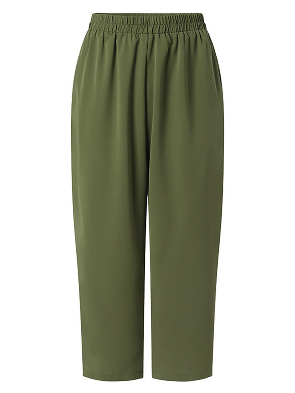 Celmia Fashion Streetwear Kompleti hlača Ženski ležerni labavi top i hlače 2-dijelna odjeća Bluze s nepravilnim porubom Jesenski setovi caprija za 2023.