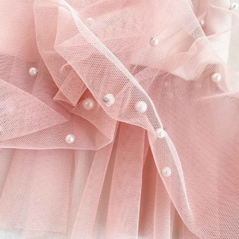 Plus veličina 2019. Ženska majica s lanternastim rukavima Jesensko proljeće Bluza s perlama Elegantna bluza Šifonska čipkana biserna košulja