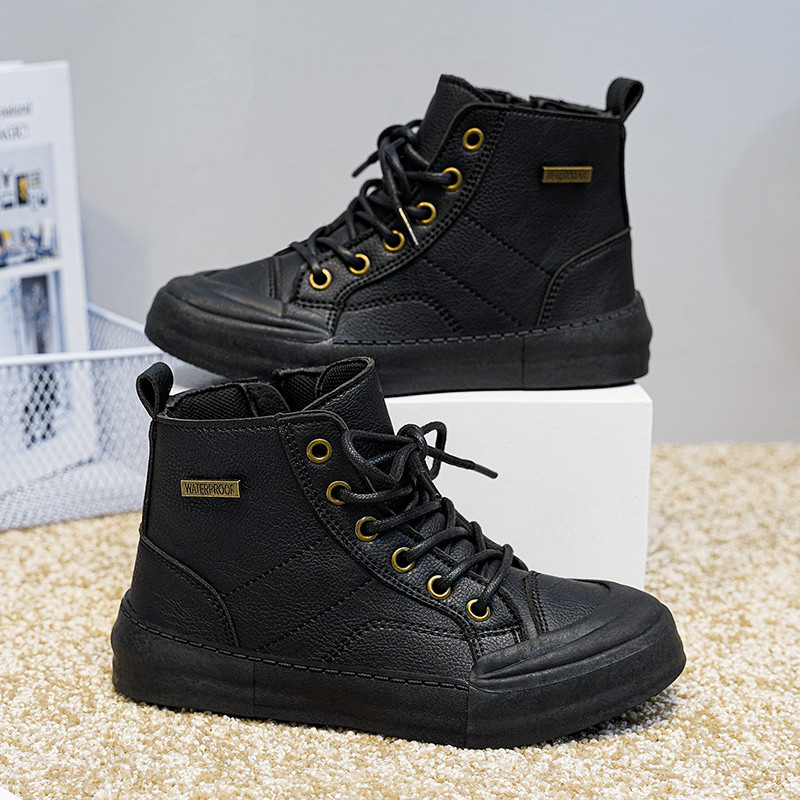 Dječje čizme za snijeg za dječake Tople plišane čizme Vodootporne cipele za slobodno vrijeme Modne visokokvalitetne čizme za gležnjeve Dječje tenisice