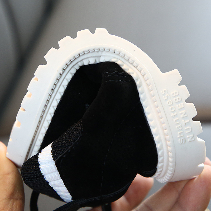 Jesen Zimske čizme Dječaci Nove dječje ležerne cipele Čizme za djecu Čizme od meke PU kože protiv klizanja Čizme za djevojčice Dropshipping Veličina 21-30