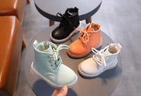 21-30 Gyerek lányok fiú csizma PU bőr vízálló csizma téli gyerek hócsizma lány gumicsizma 4 szín