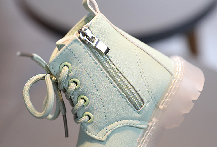 21-30 Gyerek lányok fiú csizma PU bőr vízálló csizma téli gyerek hócsizma lány gumicsizma 4 szín