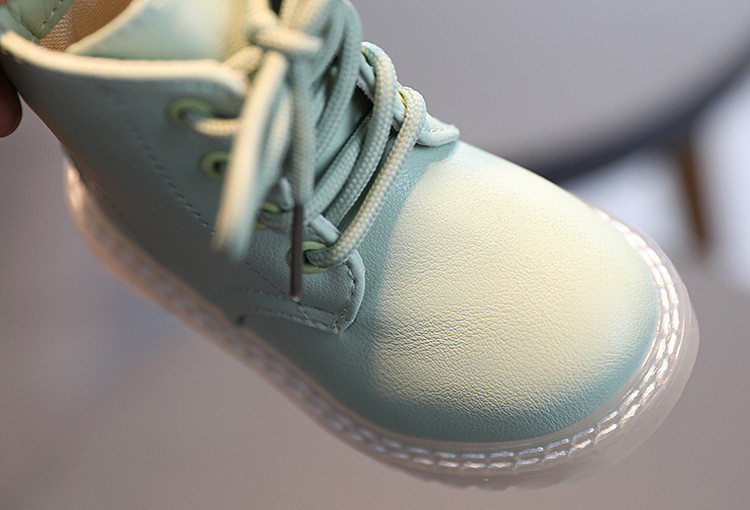 21-30 Gyerek lányok fiú csizma PU bőr vízálló csizma téli gyerek hócsizma lány gumicsizma 4 szín