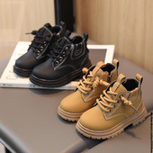 Dječje gležnjače Proljeće Jesen Zima Čizme za djecu Kožne cipele Čizme za djevojčice Pamučne cipele za dječake Tenisice