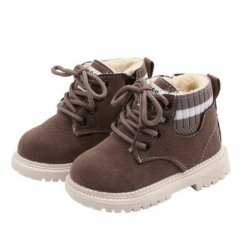 Παιδικές μπότες για αγόρια για κορίτσια Unisex Παιδικά μοντέρνα μποτάκια 2023 Ολοκαίνουργια φθινοπωρινά χειμερινά λαστιχένια μποτάκια χιονιού Παιδικά