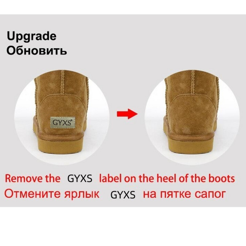 Dječje čizme za snijeg od prave kože, dječje krzno, visokokvalitetne australske čizme, zimske čizme za dječake, tople čizme za djevojčice