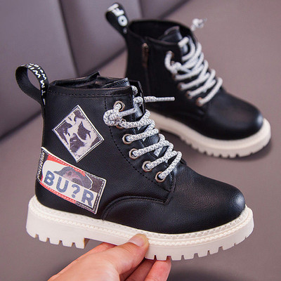 Uued talvised lastesaapad Soojad vabaajajalatsid poistele kingad tõmblukuga libisemiskindlad poolsaapad Tüdrukud Mugavad õpilaste kingad Lastesaapad