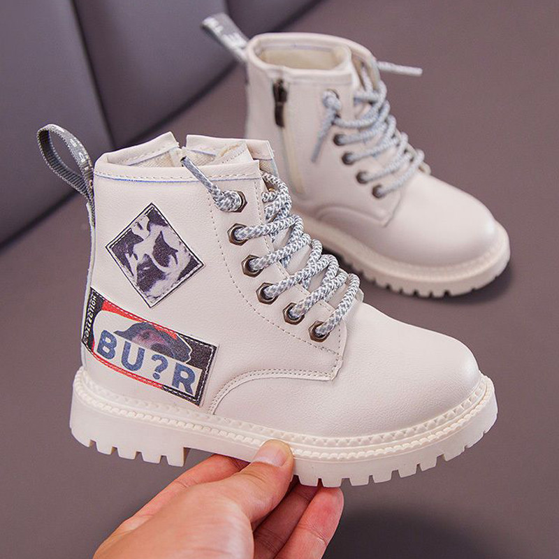 Uued talvised lastesaapad Soojad vabaajajalatsid poistele kingad tõmblukuga libisemiskindlad poolsaapad Tüdrukud Mugavad õpilaste kingad Lastesaapad