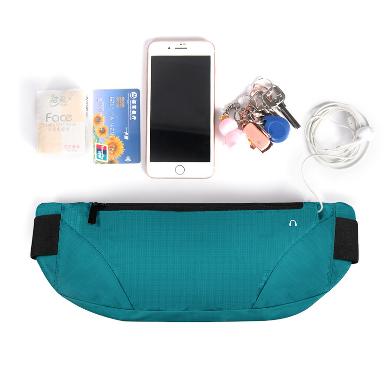 1PC Fanny paketi Žene Muškarci Torba za trčanje Oko struka Torbica Pojas za stražnjicu Sportska lagana vodootporna prozračna torbica za telefon