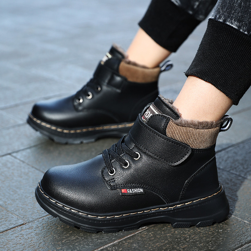 2023 Νέες παιδικές μπότες χιονιού Ζεστά αντιολισθητικά παπούτσια για αγόρια κορίτσια Επώνυμα μποτάκια Comfort Baby βελούδινα μπότες μόδας αθλητικά παπούτσια