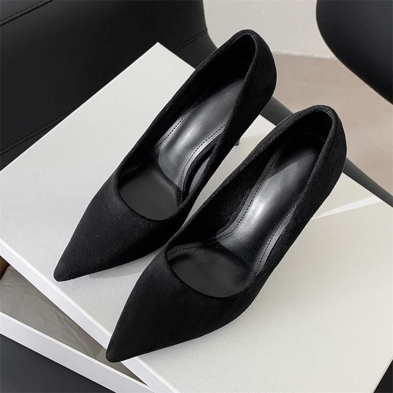 Eilyken Sexy Concise Mules Naiste pumbad Madala terava ninaga õhukesed kõrged kontsad peokleit Sandaalid kevad-sügis kingad