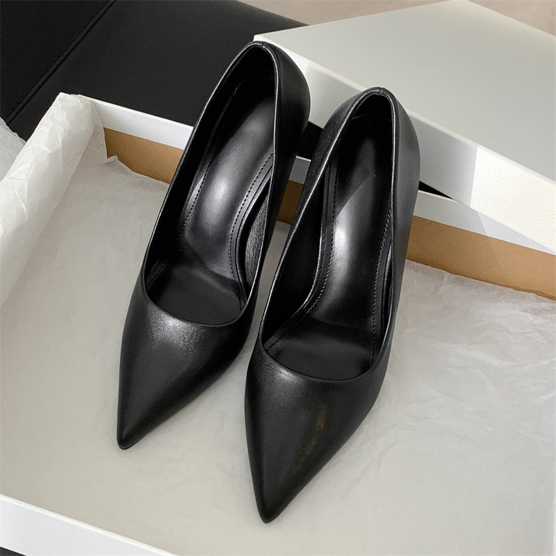 Eilyken Sexy Concise Mules Naiste pumbad Madala terava ninaga õhukesed kõrged kontsad peokleit Sandaalid kevad-sügis kingad