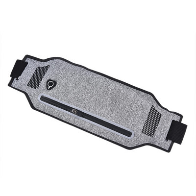 1 ΤΕΜ. Εξαιρετικά λεπτή τσάντα μέσης Τσάντες ζώνης πορτοφολιού Fashion Running Sport Bum Πακέτο Ταξιδιωτικής ζώνης μέσης με φερμουάρ Θήκη πεζοπορίας