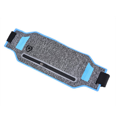 1 ΤΕΜ. Εξαιρετικά λεπτή τσάντα μέσης Τσάντες ζώνης πορτοφολιού Fashion Running Sport Bum Πακέτο Ταξιδιωτικής ζώνης μέσης με φερμουάρ Θήκη πεζοπορίας