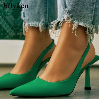 Eilyken Candy Colors Women Pumps Σχεδιαστικά Σανδάλια Σανδάλια Καλοκαίρι 2024 Κομψό στυλ γάμου χορού με ψηλά τακούνια παπούτσια