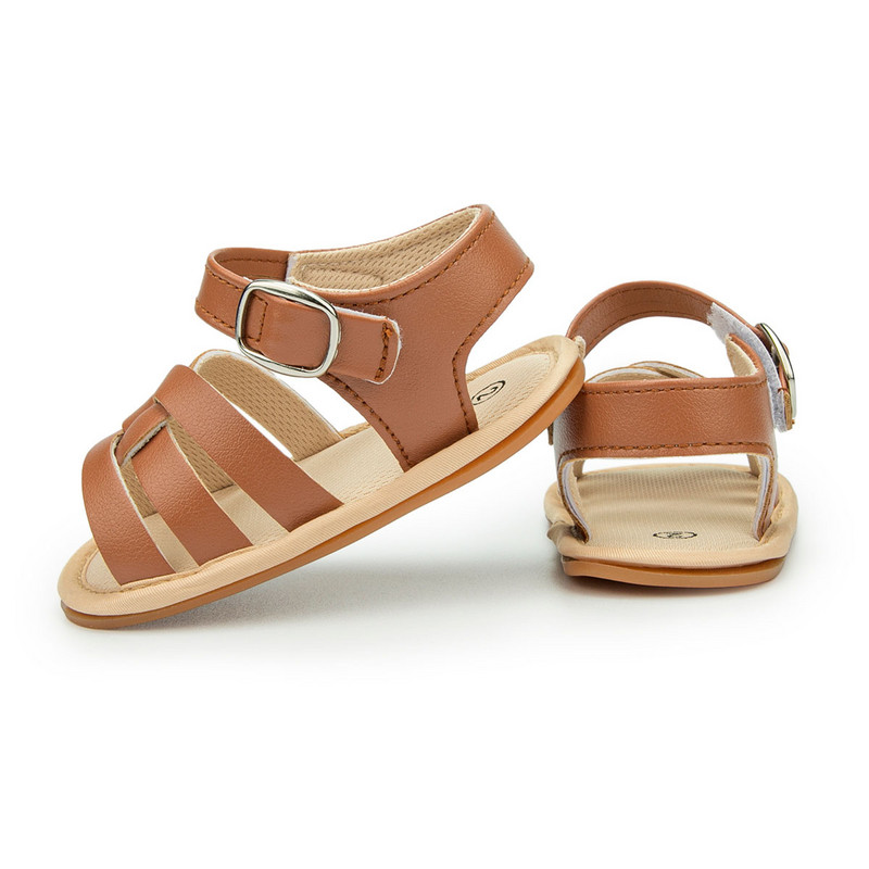 KIDSUN Beebikingad Imikusandaalid Nahast Kummist Lamedad Libisemiskindlad Pehme Tallaga Väikelapse Tüdrukutele Poisile Esimesed Kõndimisjalanõud Võrevoodi kingad Suurus 0-18M