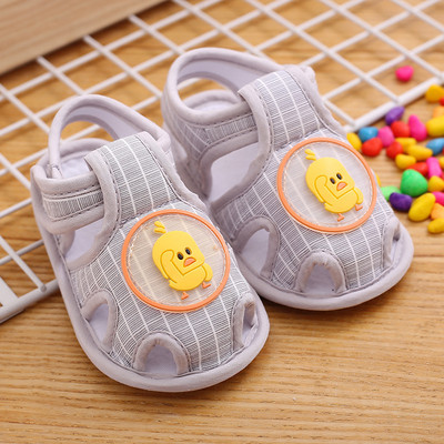 0-18M vastsündinu lõuendist kingad suvised multifilmid sandaalid vabaaja pehmed võrevoodi beebijalatsid Esimesed jalutuskärud beebisandaalid poistele tüdrukutele puukingad